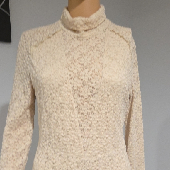 Free People Ivory Lace Maxi Dress - Picture 7 of 16